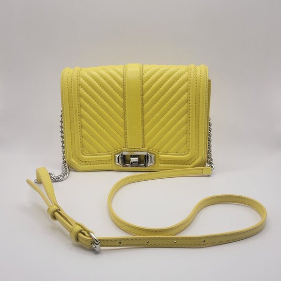Rebecca Minkoff Chevron Quilted Crossbody Bag - Picture 1 of 7